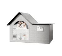 Foldable Pet Cooling House - Outdoor Cat Dog Tent, Portable Shelter with Ice Pack, Breathable Design | Camping Travel Balcony Beach Apartment Relaxation Resting Support for Puppies Kittens Dog