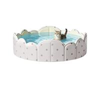 Foldable Pet Pool - Portable Non Inflatable Tub,Dog Pool - for Kids Pet Backyard Play Outdoor Indoor Summer Travel Park