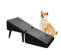 Foldable Pet Ramp - Multifunctional Pet Stairs, Dog Ramps for Small Breeds and Senior Cats, Kitten Steps with Space Saving Design, Puppy Ladder, Dog Stairs for Small & Medium Animals