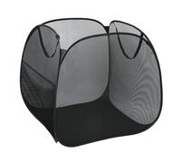 Foldable Pool Organizer Bin - Mesh Pocket Storage Container, Swimming Accessories, Durablee Noodle Holder Backyard | Patio Beach Water Park Towels Goggles Use, Pool Storage Bin, Swimming Gear Organize