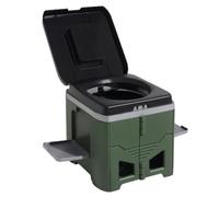 Foldable Portable Toilet for Camping & Travel - with Lid Toilets Reusable 150KG Load Capacity for Hiking Beach Car Truck Boat RV Road Trips Camping, Fishing, Campervan, Caravan & Festivals