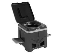 Foldable Portable Toilet for Camping & Travel - with Lid Toilets Reusable 150KG Load Capacity for Hiking Beach Car Truck Boat RV Road Trips Camping, Fishing, Campervan, Caravan & Festivals