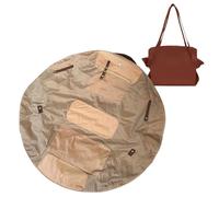 Foldable Reusable Shopping Bags - Lightweight Travel Tote, Portable Grocery Storage Bag for Supermarket, Picnic, Moving Day, Outdoor, Fitness Class, Trade Show, and Everyday Use