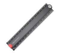 Foldable Ruler - Folding Rulers, 1.8 Inches Foldable Rule, Aluminum Alloy 90 Degree Ruler | Metal Geometric Measuring Tool For Workshop Home Renovation Woodworking Projects Classroom Education