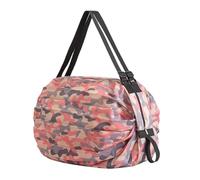 Foldable Shopping Bag, Reusable Tote Organizer, Heavy-Duty Large Capacity, Portable & Space-Saving Design For Groceries Clothes Market Travel Daily Use, 15.75x15.75 Inches