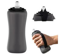 Foldable Silicone Water Bottle, 350ml Squeeze Sports Cup for Cycling