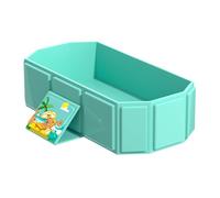 Foldable Toddler Bathtub, Toddler Bathing Tub Foldable, Anti-Slip Shower Basin for 0-8 Years Old, Space-Saving Baby Bath with Sturdy Legs, Ideal for Bathroom, Daycare, Travel, Nursery