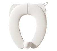 Foldable Toilet Seat, Portable Potty Training Toilet Cover, 7.01x5.91x2.17 Inches Anti Slip Travel Trainer Seat, Ideal for Children Indoor and Outdoor Use