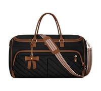 Foldable Travel Bag - Large Capacity Portable Garment Duffel Weekend Bag for Men and Women, Ideal for Business Trips, Competitions, Overnight Stays, and Airplane Travel, Lightweight Suitcase