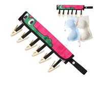 Foldable Travel Hangers - Socks Drying Rack, Compact Clothes Hanger with Portable Laundry Clips System, Travel Drying Organizer, Camping Laundry Hanger for Details, Hotel Cruise Dorm Bathroom Washing