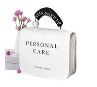 Foldable Travel Toiletry Bag, Cosmetics Jewelry Toiletry Bag, Waterproof Makeup Organizer, Hanging Toiletries Wash Bag, Makeup Cosmetic Organizer Bags, Easy To Use, Portable for Women
