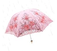 Foldable Travel Umbrella - Double Layer Waterproof Sun Protection for Kids | Compact Portable Mini Design, Windproof Canopy, Outdoor Rain and Sun Gear for Women Girls Park Beach Travel Camping