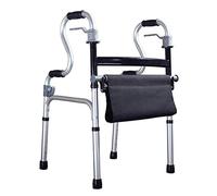 Foldable Walker with Seat,Lightweight Medical Walking Frame with Comfort Grip - Ideal for Elderly & Handicap VBTJWRFE