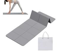 Foldable Yoga Mat | Non Slip Cushion | 183x61x0.6cm | 6mm Thickened Exercise Pad | Tear Resistant Folding Yoga Mat | Optimal Cushioning Support | For Gym | Home | Travel | Outdoors