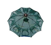 Folded Fishing Bait Trap - Crawdad Cast Net Minnow Trap for Freshwater Fishing, Portable Traps for Catching Crabs Lobsters Small Fish and Shrimps, Essential Accessory Cod Eels and Crustaceans