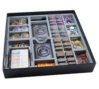 Folded Space | Inserto Brass | Accesorio para Juego de Mesa Brass: Birmingham y Lancashire | Organiza y Protege | Montaje Sencillo | Instrucciones en Español, Inglés y Francés