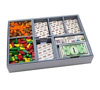 Folded Space | Inserto Food Chain Magnate | Accesorio para Juego de Mesa | Gestión de Bienes | Mejora Experiencia de Juego | Partida Fluida, Organizada | Edad Mínima 8 Años | Español, Inglés y Francés