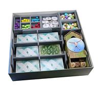Folded Space | Inserto Wingspan | Compatible con Expansiones Europea y Oceanía | Accesorio para Juego de Mesa | Mejora tu Experiencia de Juego | Partida Fluida y Organizada | Español, Francés e Inglés