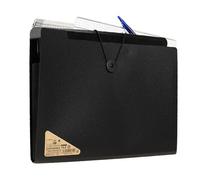 Folders Documents, 13 Pocket Expanding File Folder with Labels, 12.8x9.8x1.18 inch Convenient Compact Portable Size A4 Size File Organizer for Filing Cabinets, Home and Travel