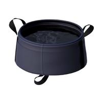 Folding Basin, Outdoor Sink, 11.81x11.81x5.51 Inches, Bucket Washer Container, Portable Cloth Water Storage, Lightweight Foot Bath Bowl, for Baby Cleaning Tub, Indoor Outdoor Use