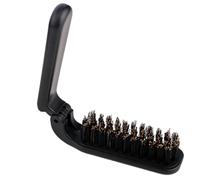 Folding Beard Brush - primme Qualiity Duual Tool, Smmooth Surrface | Mustaches Combing, Durrable Impactt Pocketing Bristle, Portables Straightening Styling Kit - For Mens Schools Travel Grooming