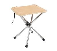 Folding Camping Stool Chair, Portable Outdoor Seat for Fishing, Lightweight Stainless Steel Bracket, Compact Chair for Gardening, Hiking, Outdoor Activities, 10.83x10.83x11.81 in
