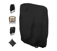 Folding Chair Cover | UV Resistant Windproof Folding Seat Protector | Patio