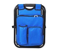 Folding Chairs for Outside, Outdoor Plegable Chair, Backpack Cooler Bag Camping Recliner for Hiking Fishing Mountaineering Picnic Beach Garden Porch Balcony Backyard Festival Patio Park