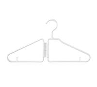Folding Clothes Hangers - Towel Rack, Home Storage Hooks, Slip-Resistant Space-Saving Hanger | Portable Thickened Hanger for Business Laundry Room Traveling Closet Organization Household Utility