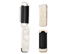 Folding Comb Compact Folding Hair Brush | Portable Travel Comb with Built-In Mirrors | Small and Convenient Pocket-Sized Brush for Travel, Swimming, and Camping