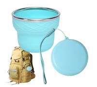 Folding Cup | 200ml Portable Reusable Leakproof | Outdoor Drinking Cup Travel Bottle | For Home Office Gym School Picnic Beach Sports Hiking Running Travel And Daily Hydration Use