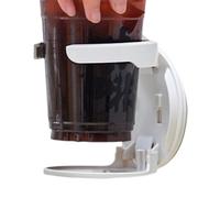 Folding Cup Holder - Desk Cabinet Door Cup Holder | Wall-Mounted Cups Holders | Walls Mount Drink Holders | Adjustable Folding Drink Rack Wall Mount | No Punching Foldable CanHolder for Mugs Bottle