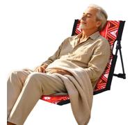 Folding Floor Chair Space Saving Reclining Seat For Camping Beach Travelers