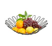 Folding Fruit Basket - Foldable Fruit Basket | Vegetable Bowl for Kitchen Counter | Transformable Baskets Holder | Iron Fruits Storage Baskets for Kitchen Counter Countertop Home Table Centerpieces