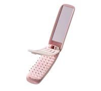 Folding Hair Brush - Pocket Size Comb | Portable Travel Hair Brush, Mini Hairbrush Small Compact Masaje Comb Hairs Styling Tools For Women Girls Home Travel Gym Purse, Size Hairs Masaje