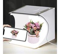 Folding LED Studio Light Box for Small Photographic Equipment | Quickly shoot small items like jewelry and watches with the portable folding LED studio light box