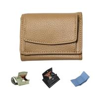 Folding Mini Wallet,Card Holder Organizer Pocket with Coin Pouch,Women Trifold Coin Purse