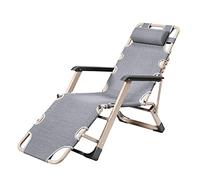 Folding Reclining Chair, Heavy Duty Zero Gravity Chairs, Lounger Deck Chairs, Beach Chairs, Sun Loungers, Super Width 65CM, Recliner, Beach Patio Garden Camping (Color : 13)