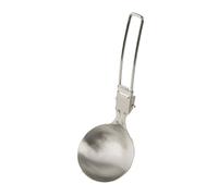 Folding Soup Ladle | Camping Stainless Steel Skimmer | Folding Handle Strainer Skimmer Ladle For Cooking And Frying, Outdoor Kitchen Equipment