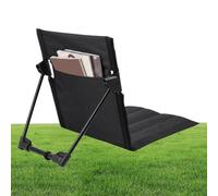 Folding Stadium Seat - Adjustable Reclining Chair | Outdoor Camping Cushion