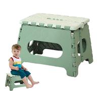 Folding Step Stool | Heavy Duty ductile Step Stool For Adults & Kids | Lightweight & Easy To Store, Fold Up Stool with Anti-Slip Design, Ideal For Shower Room Use |