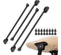Folding Table Legs, Desk Legs Heavy Duty, Replacement Table Legs, Anti-scratch Table Legs, RV Folding Legs, Black Furniture Legs, Coffee Table Replacement Legs, Laptop Table Legs, Adjustable Folding