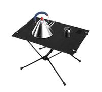 Folding Table, Portable Outdoor Table, Weather Resistant Backpacking Camp Board, Compact Foldable Design for Travel Use, Picnic, Fishing, Adventure Setups, 23.23x15.75x14.96 Inches