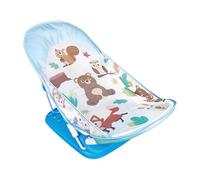 Folding Toddler Bath Tub, Adjustable Baby Bathtub, Skin-Friendly Support Seat, Foldable Bath Net, Comfortable Safe Bathtub for Kids, Home Use, Family, Friends, 60x35x33cm Multicolor