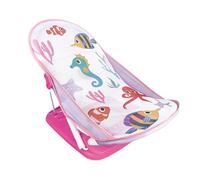 Folding Toddler Shower Rack - Compact Infant Bath Support for Bathroom or Countertop | Adjustable Baby Bathing Chair with Comfort Backrest, Stable Frame, Quick Dry Material, Safety Seat for Sink, Tub