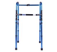 Folding Walking Aid Drive Folding Lightweight Aluminium Height Adjustable Frame Aluminum Walker Elderly Walker Aid