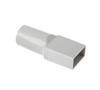 Folewr Aspirador de polvo manguera convertidor adaptador para medios colector de polvo SC861/861A compatible cabeza cuadrada redonda