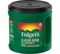 Folgers - Café Clásico Descafeinado | Café Molido Intensidad Media - 1 Lata de 865 g