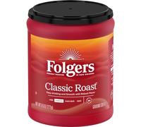 Folgers - Café Classic Roast | Café Molido Intensidad Media - 1 Lata de 272 g