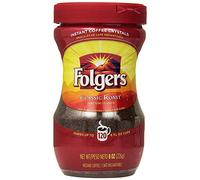 Folgers Classic Roast Instant Coffee, 8 Ounce (Pack of 3)